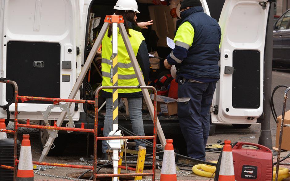 vidange canalisation Courbevoie